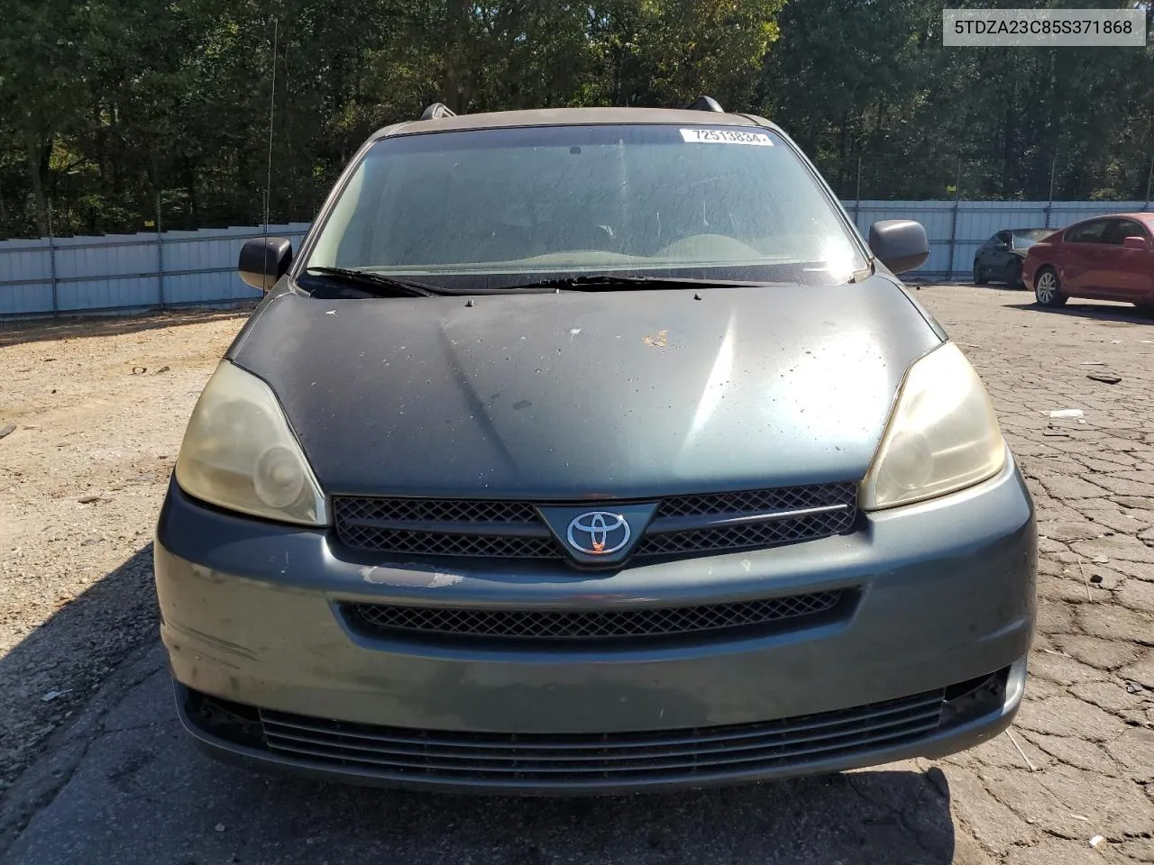 2005 Toyota Sienna Ce VIN: 5TDZA23C85S371868 Lot: 72513834