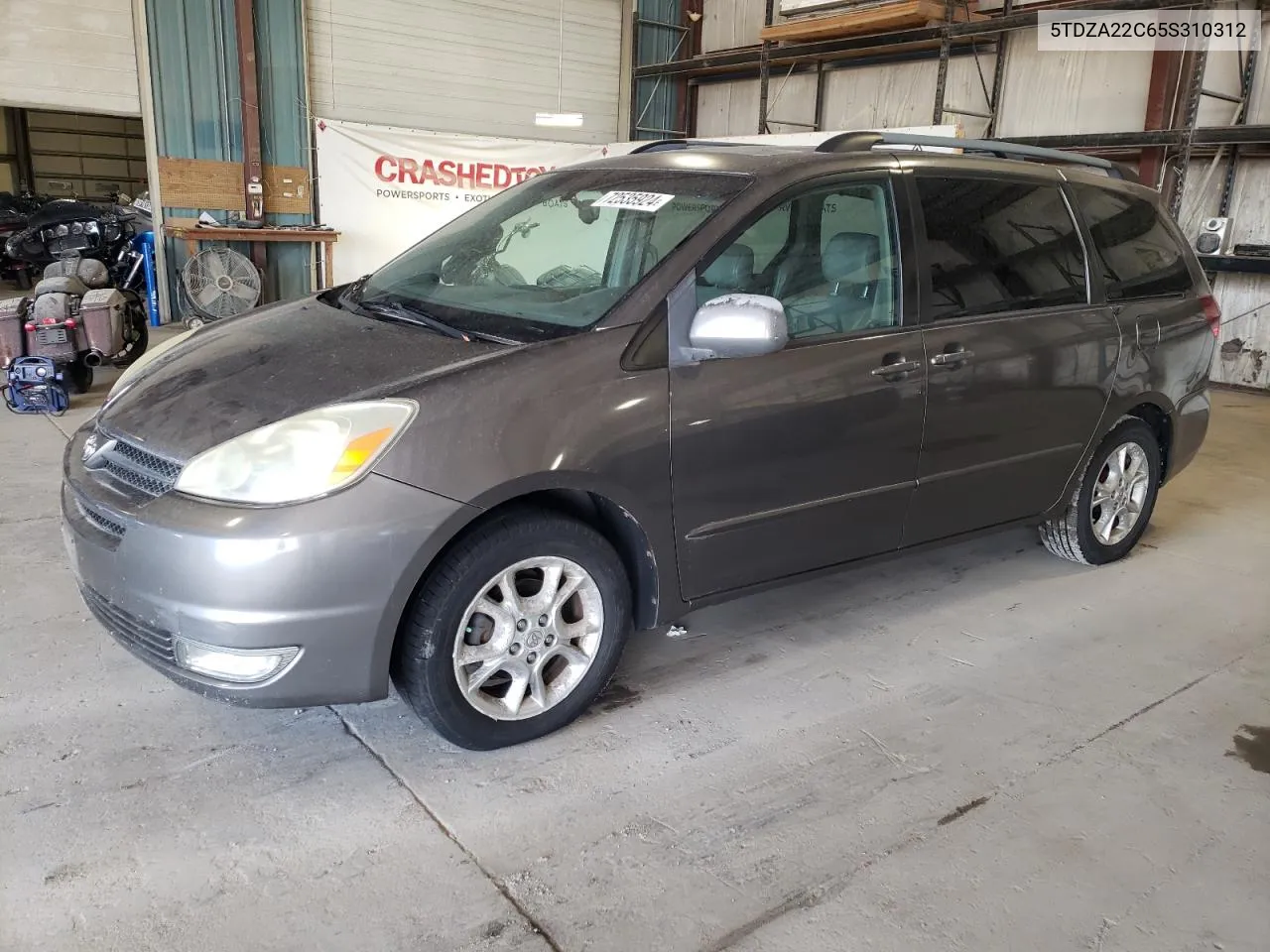 2005 Toyota Sienna Xle VIN: 5TDZA22C65S310312 Lot: 72535924