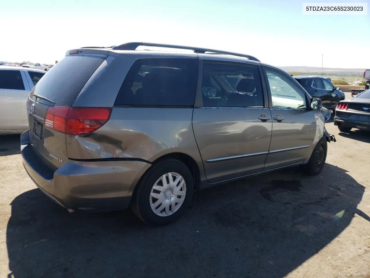 2005 Toyota Sienna Ce VIN: 5TDZA23C65S230023 Lot: 72844214