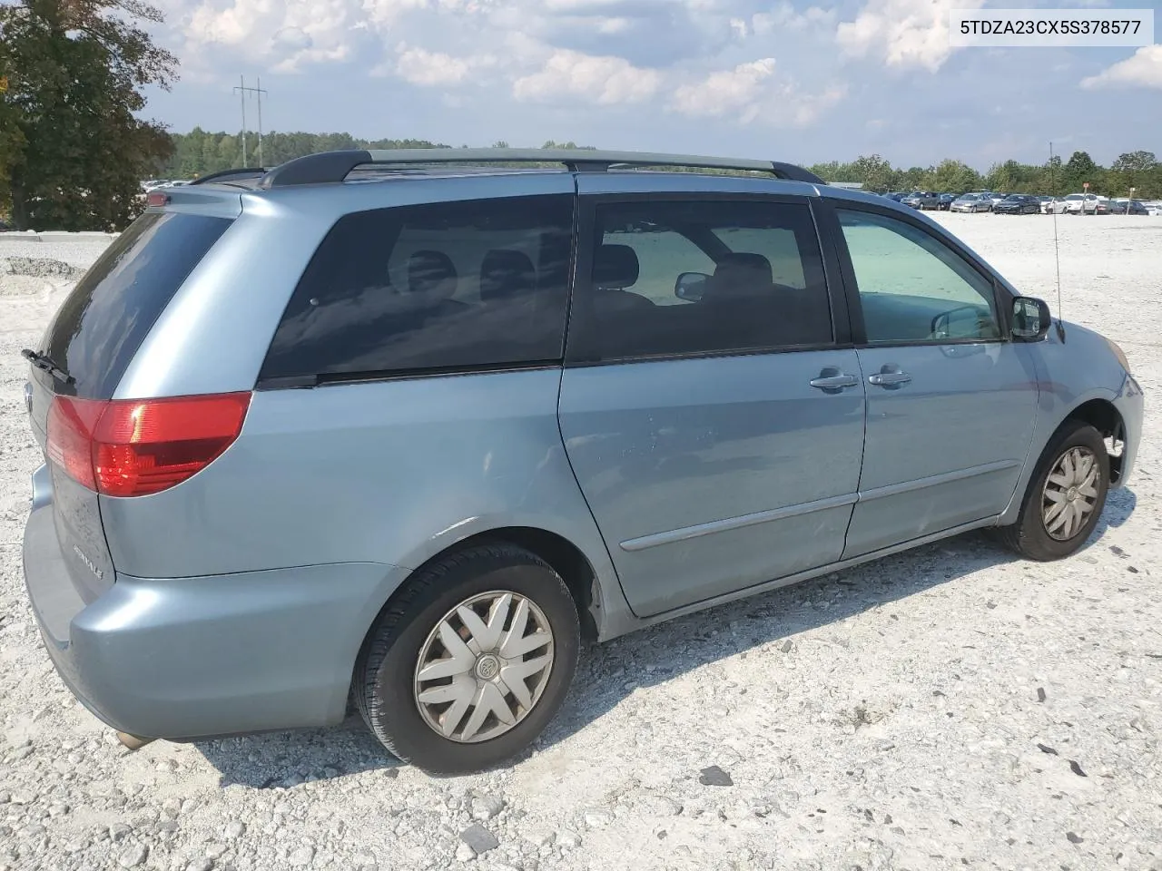 2005 Toyota Sienna Ce VIN: 5TDZA23CX5S378577 Lot: 72862294