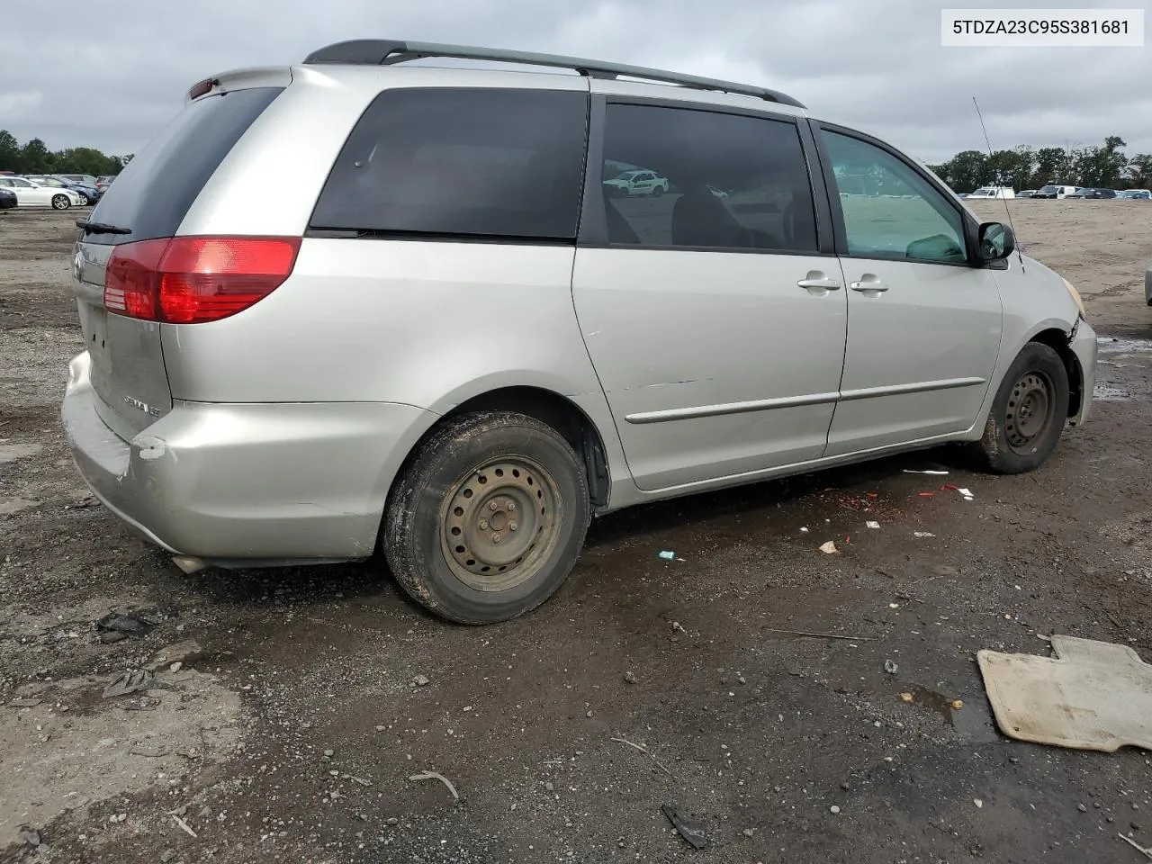 2005 Toyota Sienna Ce VIN: 5TDZA23C95S381681 Lot: 72950404