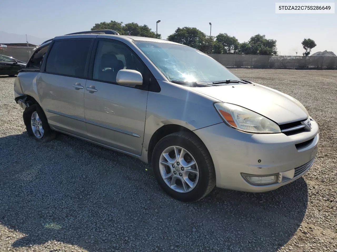 2005 Toyota Sienna Xle VIN: 5TDZA22C75S286649 Lot: 72974624