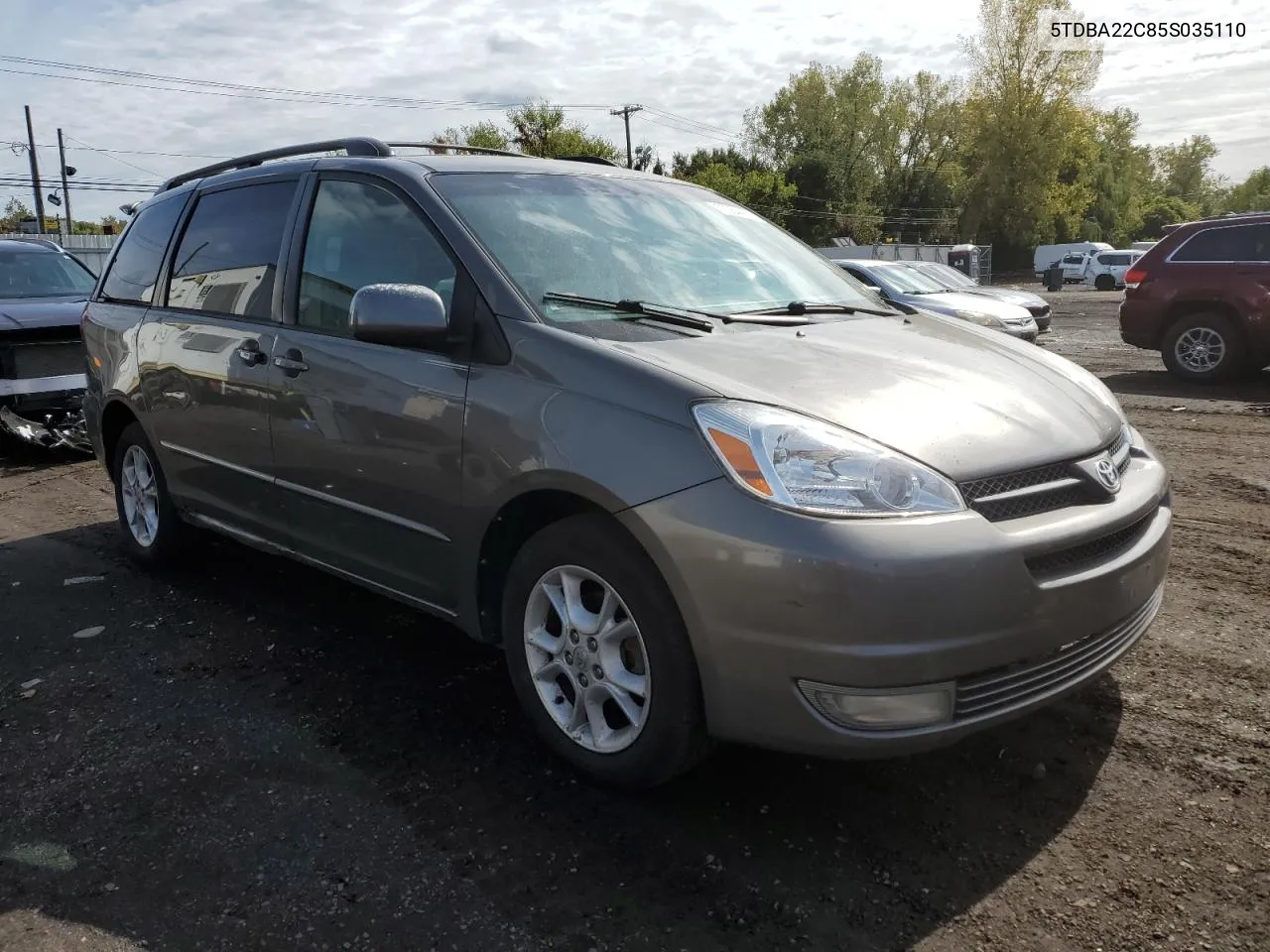 2005 Toyota Sienna Xle VIN: 5TDBA22C85S035110 Lot: 73064484