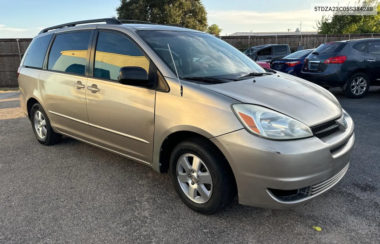 5TDZA23C05S384288 2005 Toyota Sienna Ce