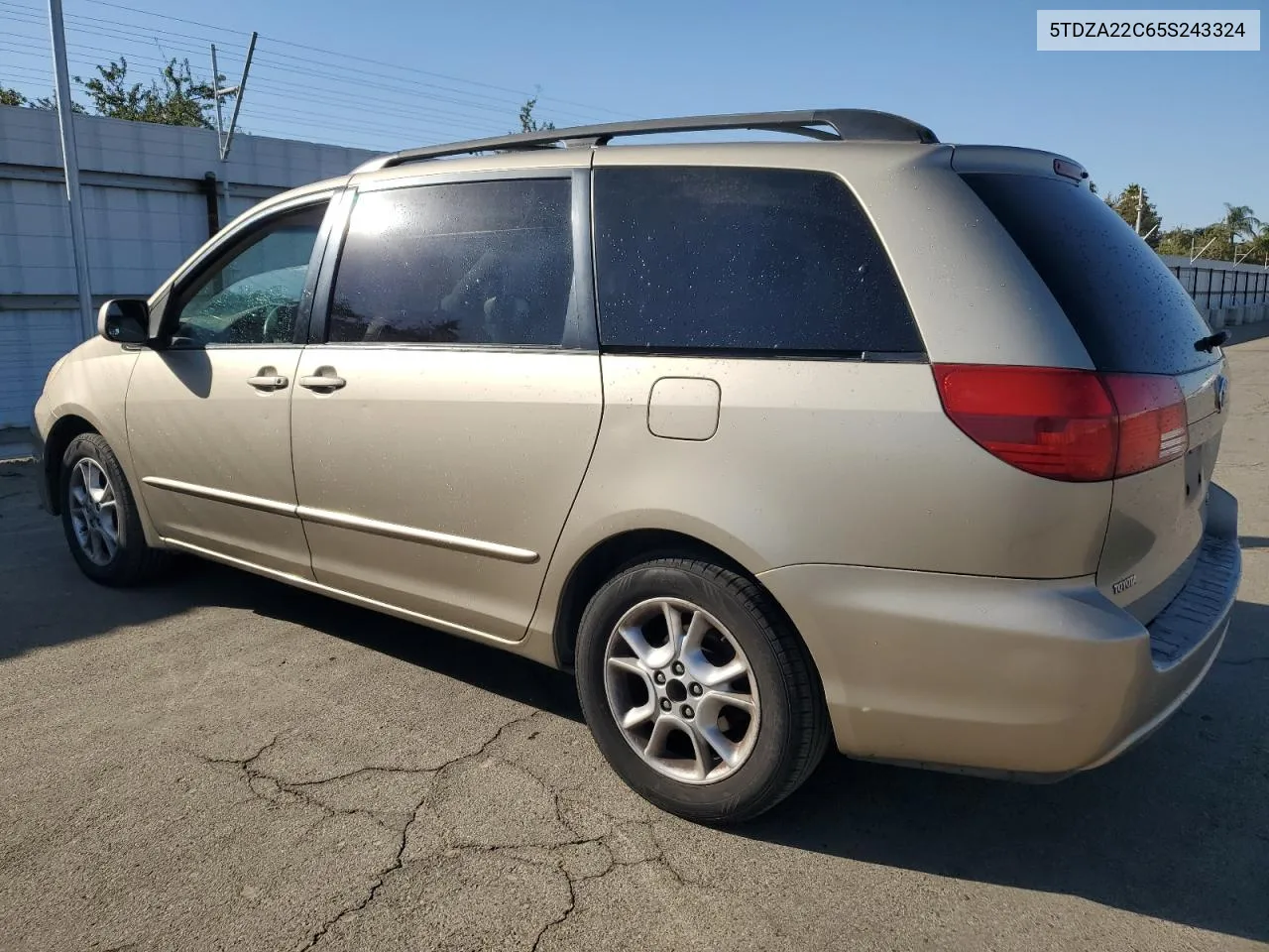 5TDZA22C65S243324 2005 Toyota Sienna Xle