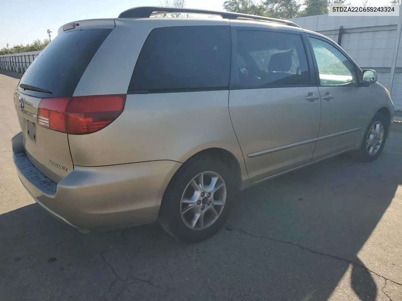 2005 Toyota Sienna Xle VIN: 5TDZA22C65S243324 Lot: 73514894