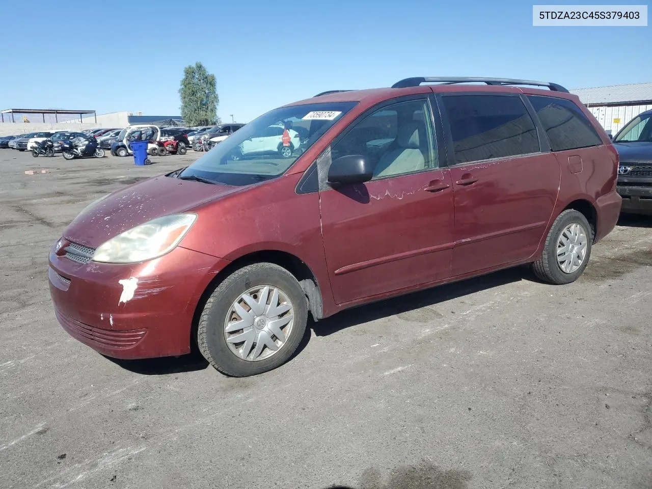 5TDZA23C45S379403 2005 Toyota Sienna Ce