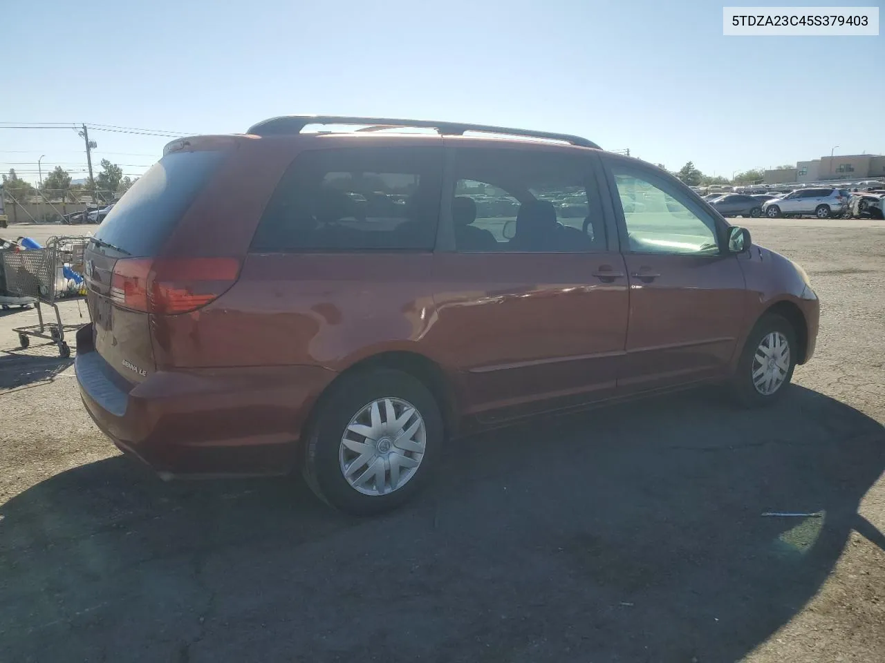 2005 Toyota Sienna Ce VIN: 5TDZA23C45S379403 Lot: 73590734