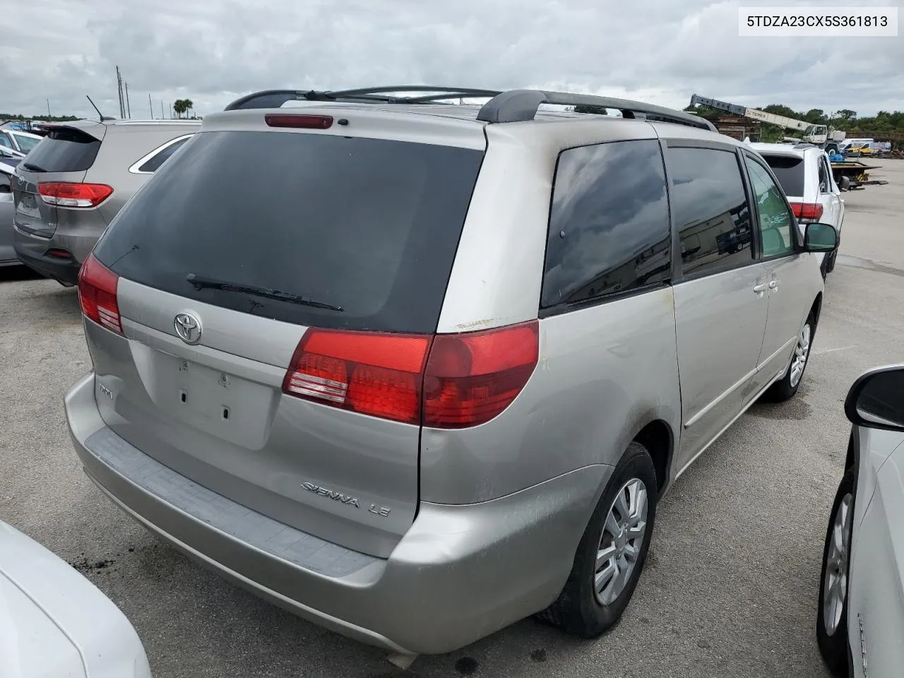 2005 Toyota Sienna Ce VIN: 5TDZA23CX5S361813 Lot: 73890664