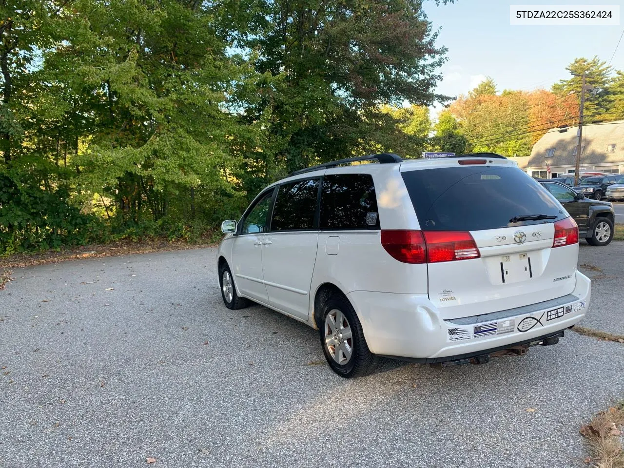 5TDZA22C25S362424 2005 Toyota Sienna Xle