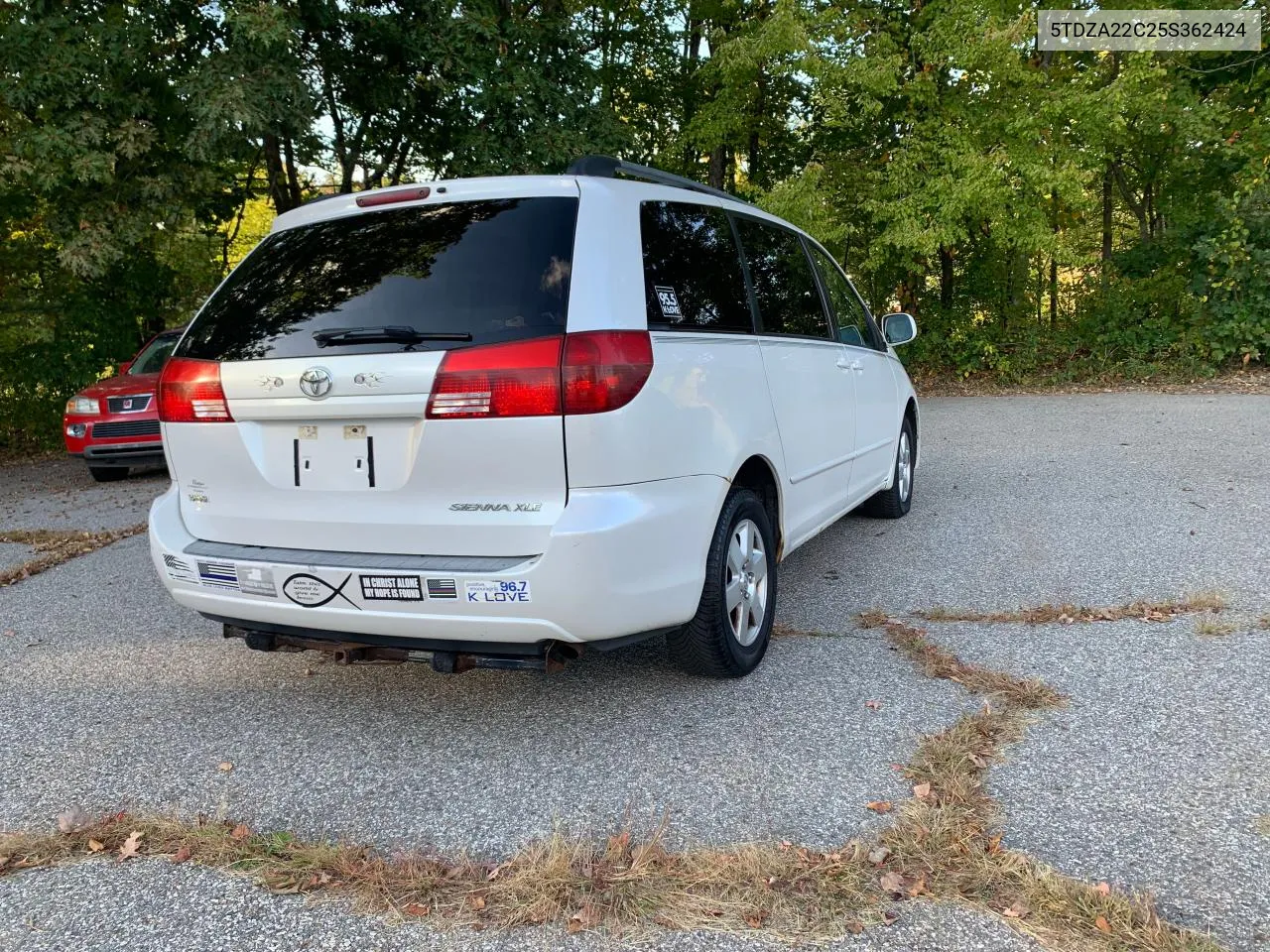 5TDZA22C25S362424 2005 Toyota Sienna Xle