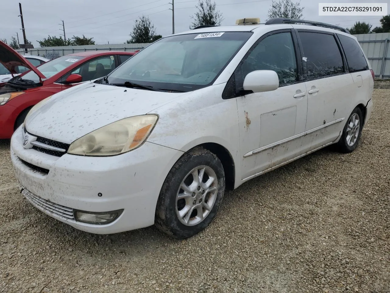 2005 Toyota Sienna Xle VIN: 5TDZA22C75S291091 Lot: 74881534