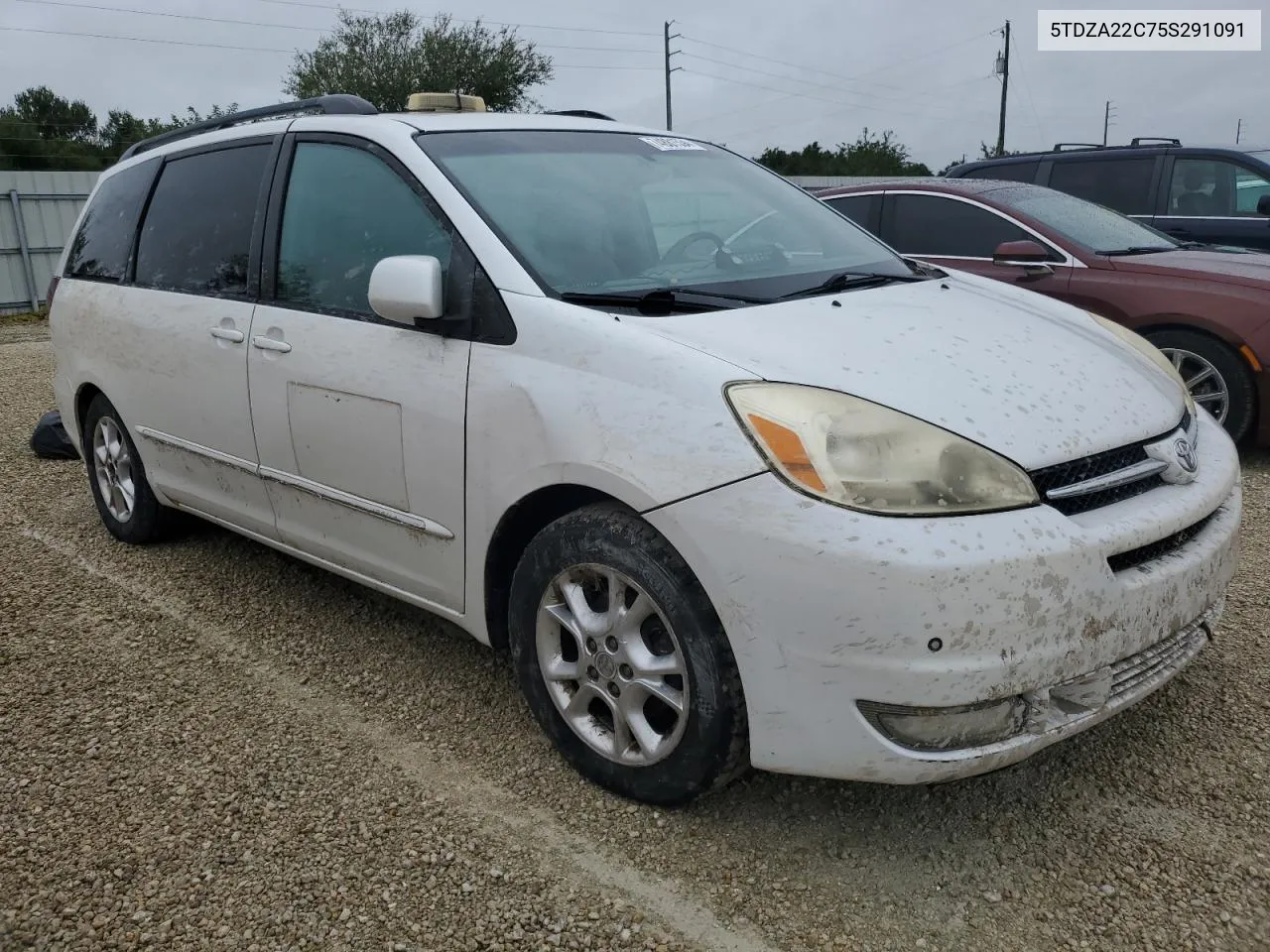 2005 Toyota Sienna Xle VIN: 5TDZA22C75S291091 Lot: 74881534