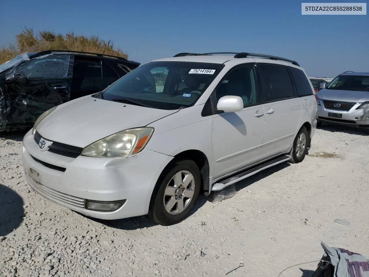 2005 Toyota Sienna Xle VIN: 5TDZA22C85S288538 Lot: 75214164