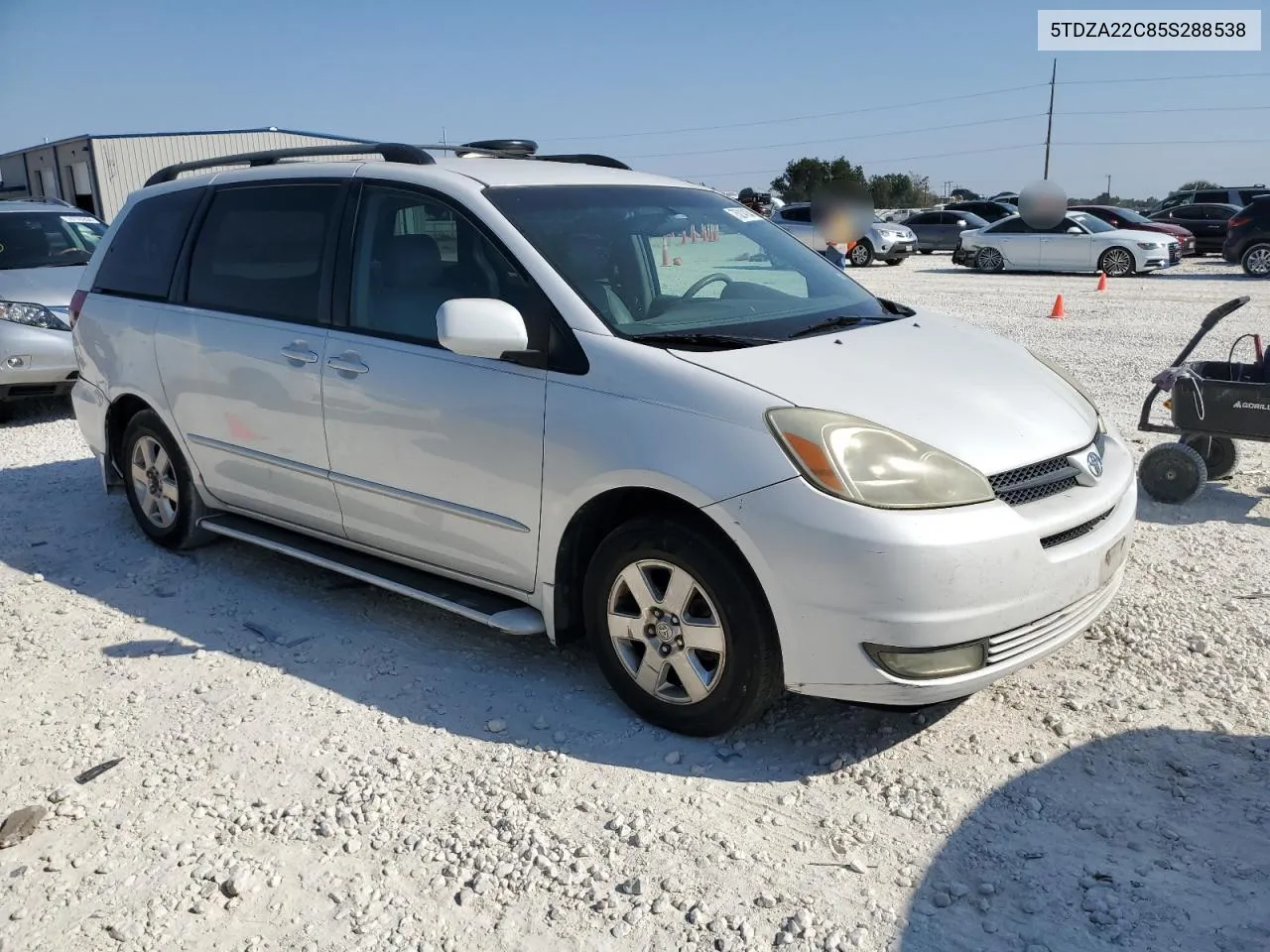 2005 Toyota Sienna Xle VIN: 5TDZA22C85S288538 Lot: 75214164