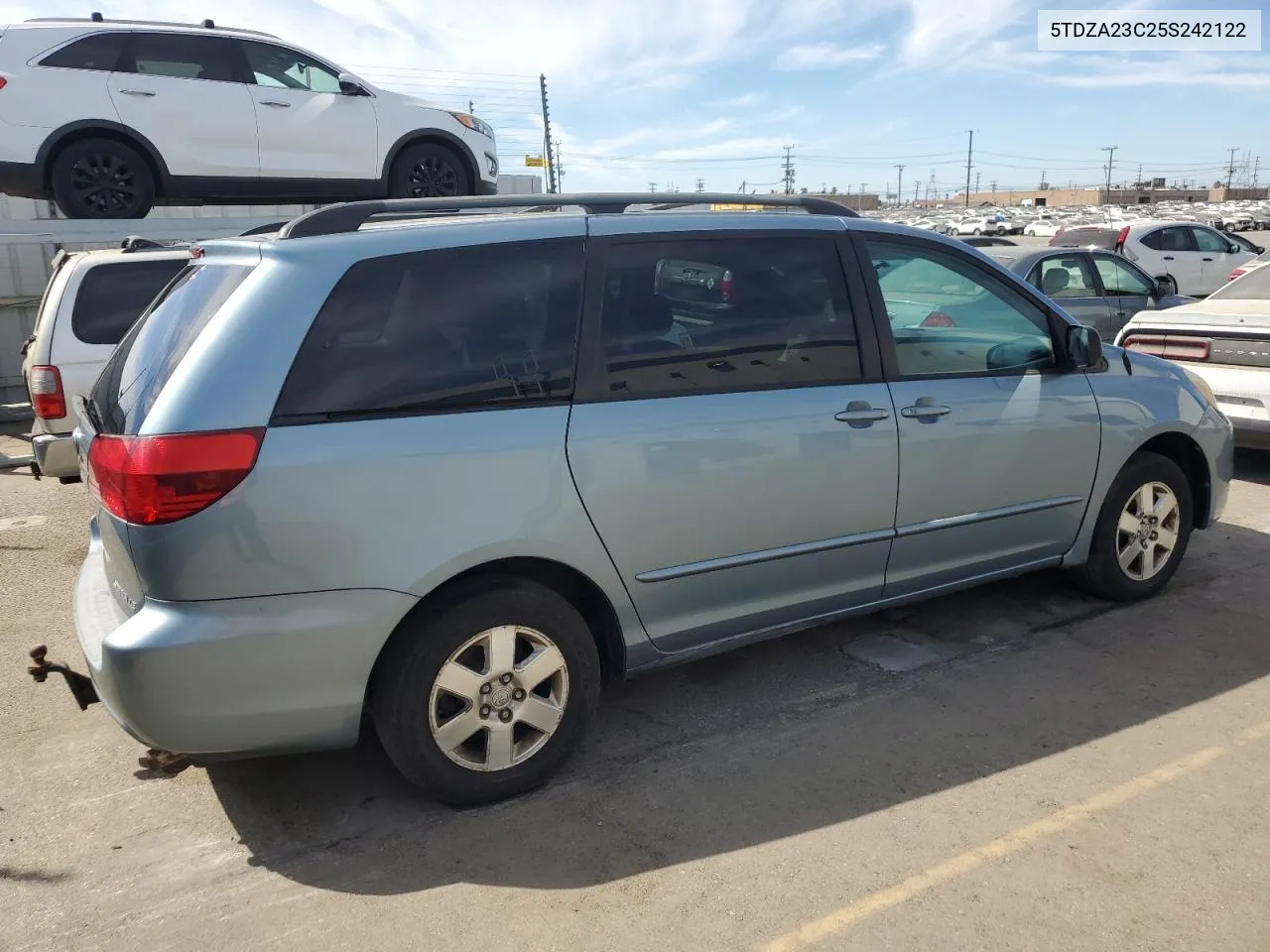 2005 Toyota Sienna Ce VIN: 5TDZA23C25S242122 Lot: 75370064