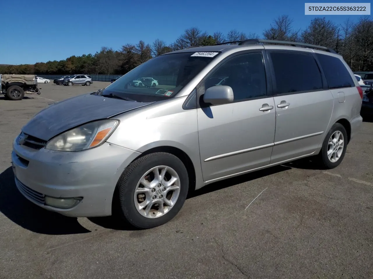 2005 Toyota Sienna Xle VIN: 5TDZA22C65S363222 Lot: 75462394