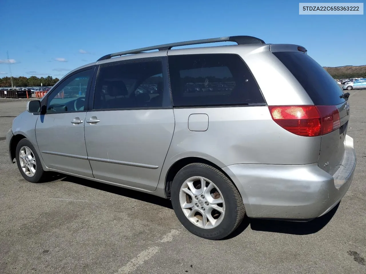 2005 Toyota Sienna Xle VIN: 5TDZA22C65S363222 Lot: 75462394