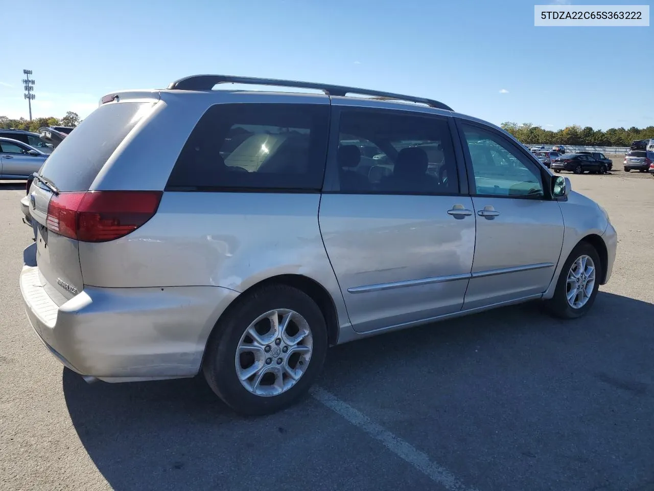 2005 Toyota Sienna Xle VIN: 5TDZA22C65S363222 Lot: 75462394