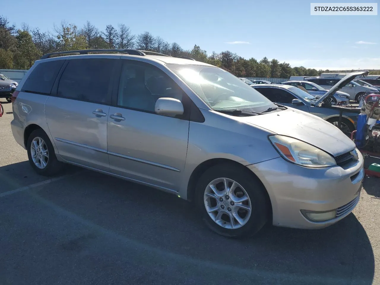 2005 Toyota Sienna Xle VIN: 5TDZA22C65S363222 Lot: 75462394