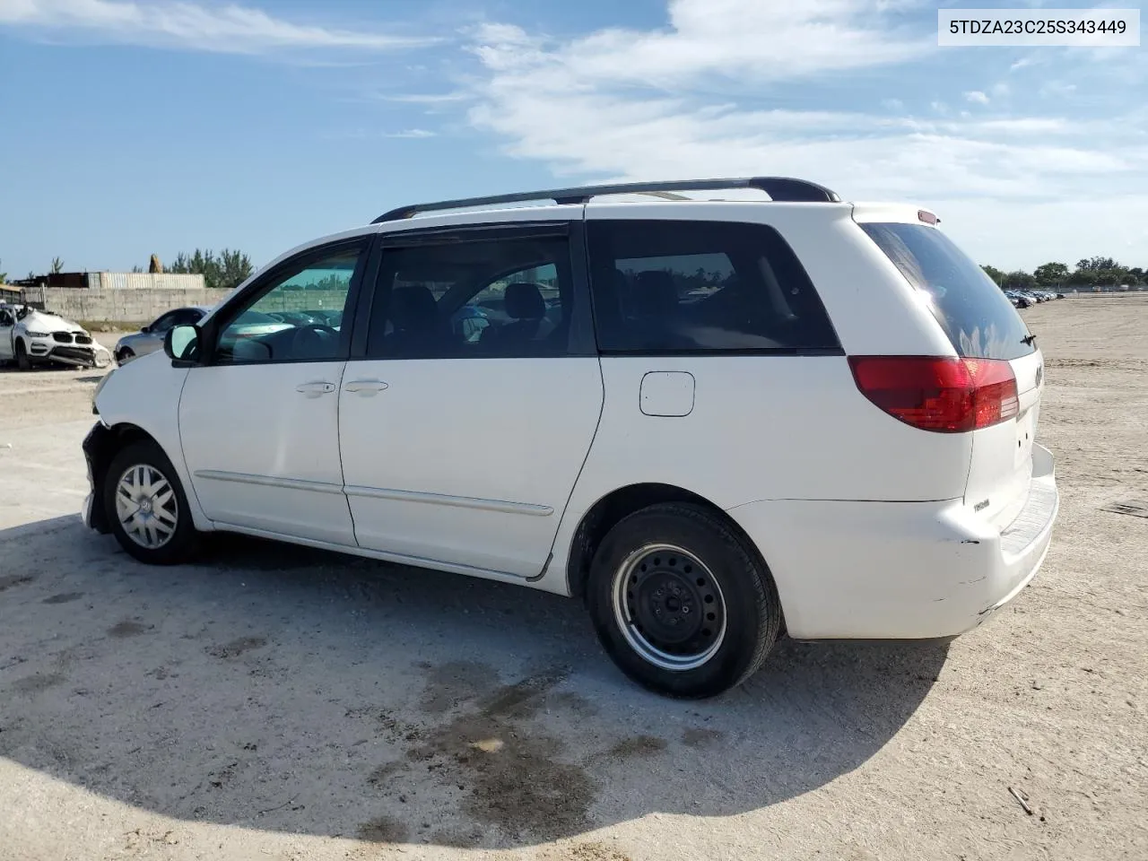 5TDZA23C25S343449 2005 Toyota Sienna Ce