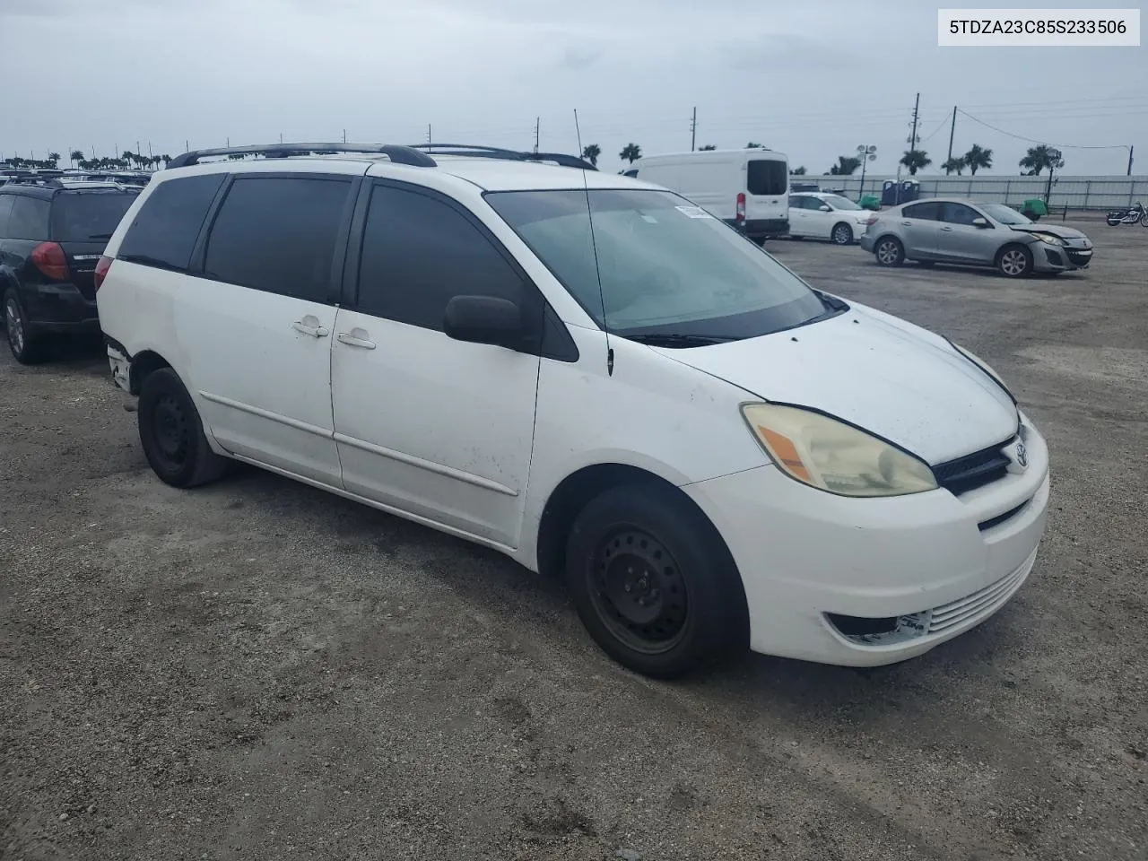 2005 Toyota Sienna Ce VIN: 5TDZA23C85S233506 Lot: 75624044