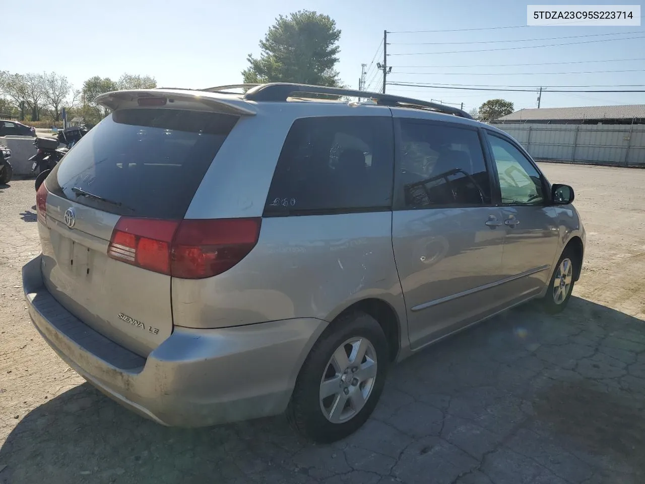 2005 Toyota Sienna Ce VIN: 5TDZA23C95S223714 Lot: 75672364