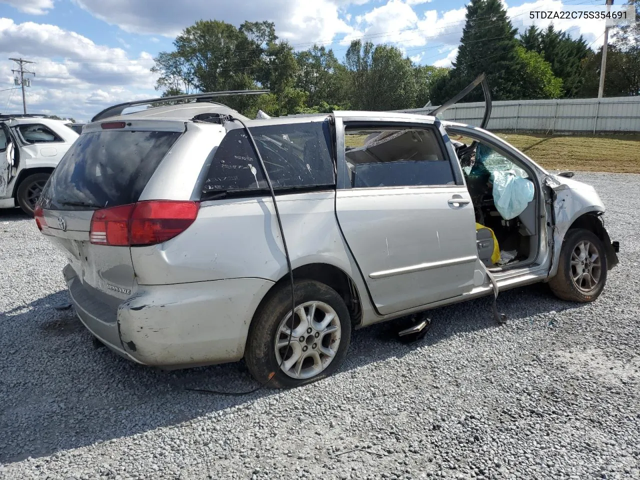 2005 Toyota Sienna Xle VIN: 5TDZA22C75S354691 Lot: 75999984