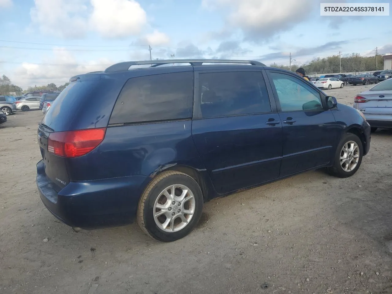 5TDZA22C45S378141 2005 Toyota Sienna Xle