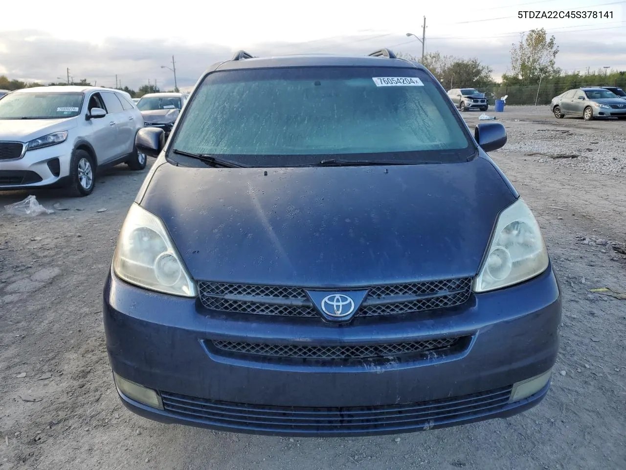 5TDZA22C45S378141 2005 Toyota Sienna Xle