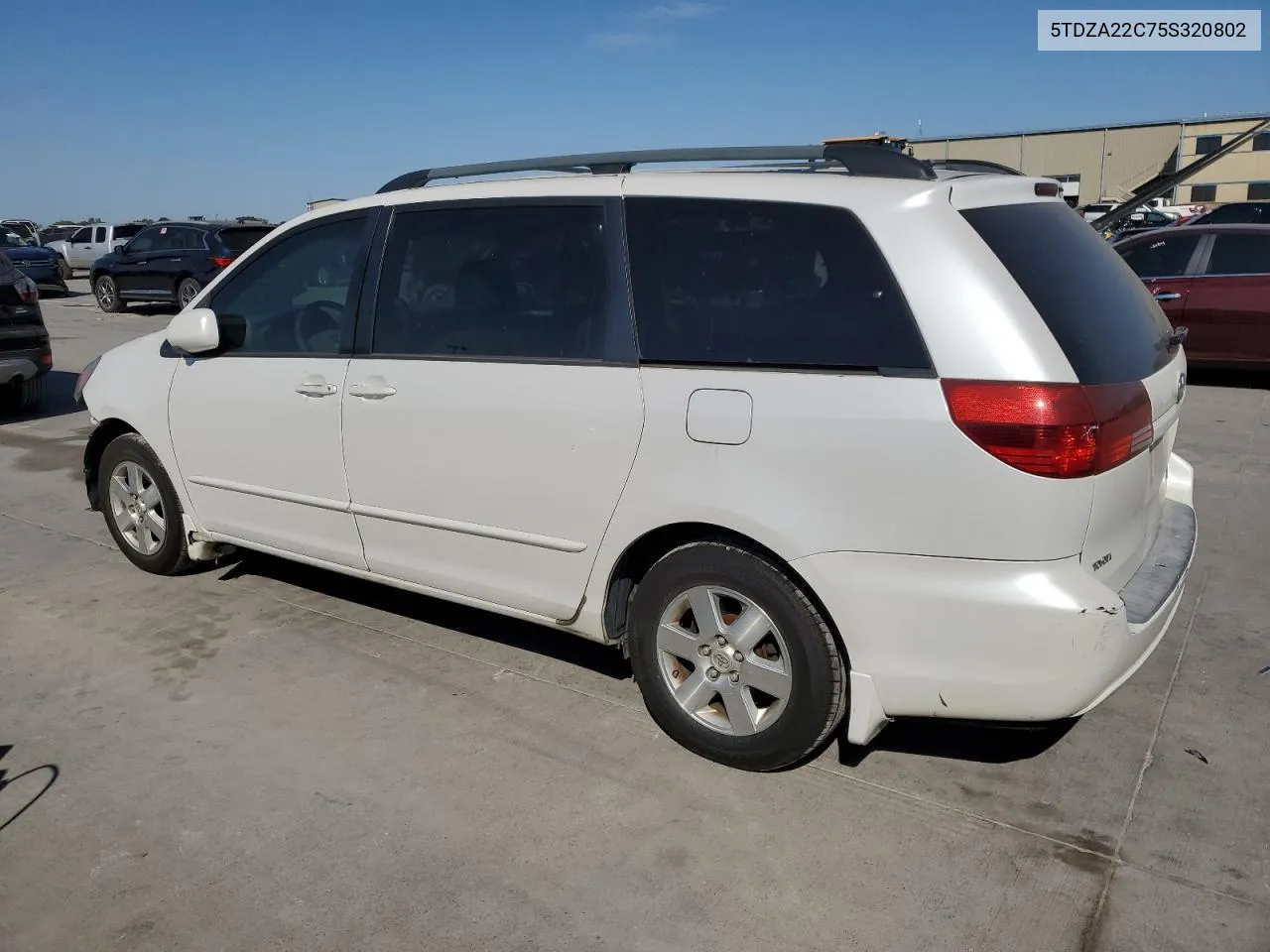 2005 Toyota Sienna Xle VIN: 5TDZA22C75S320802 Lot: 76813924