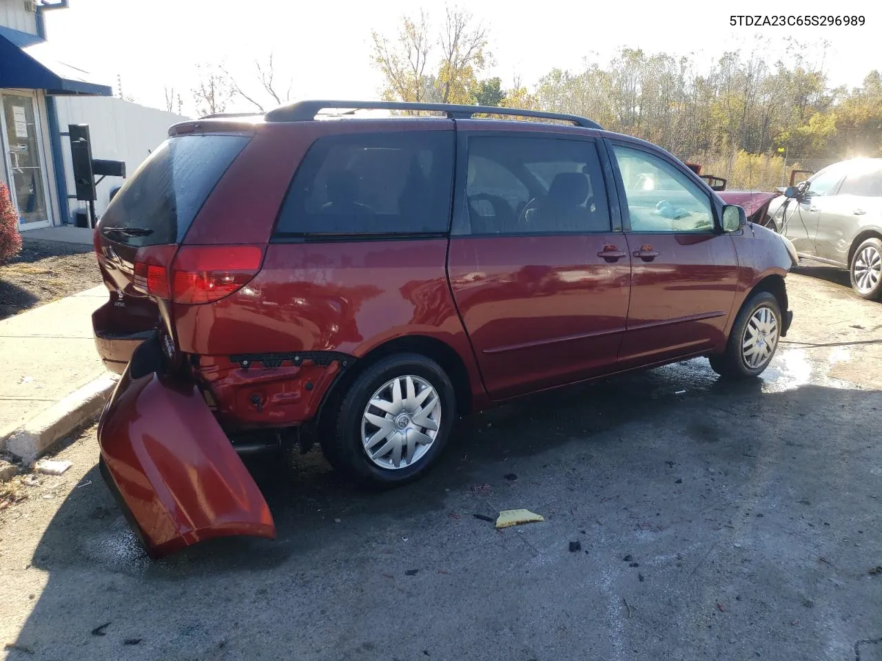 2005 Toyota Sienna Ce VIN: 5TDZA23C65S296989 Lot: 77637014