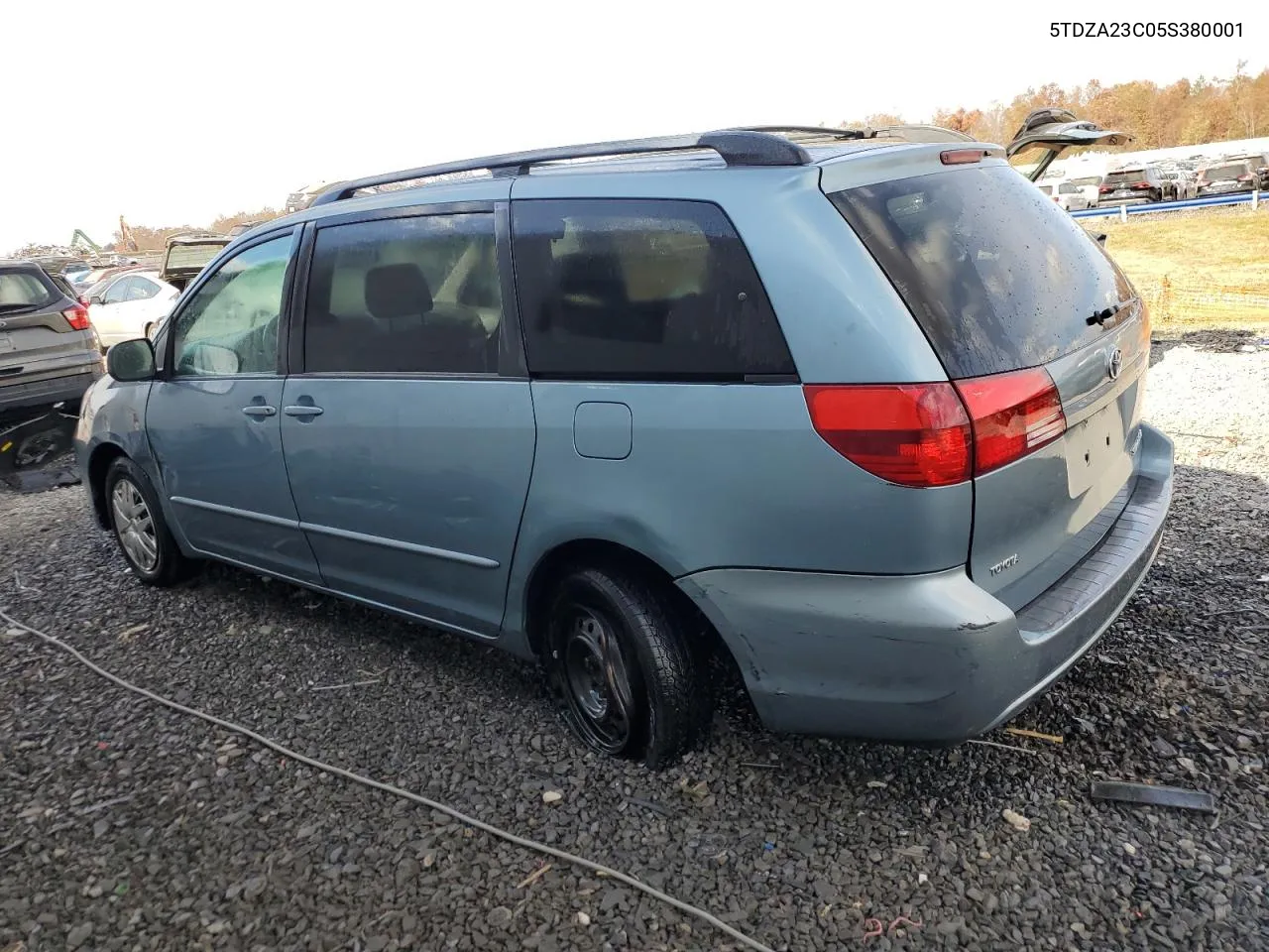 2005 Toyota Sienna Ce VIN: 5TDZA23C05S380001 Lot: 77953904