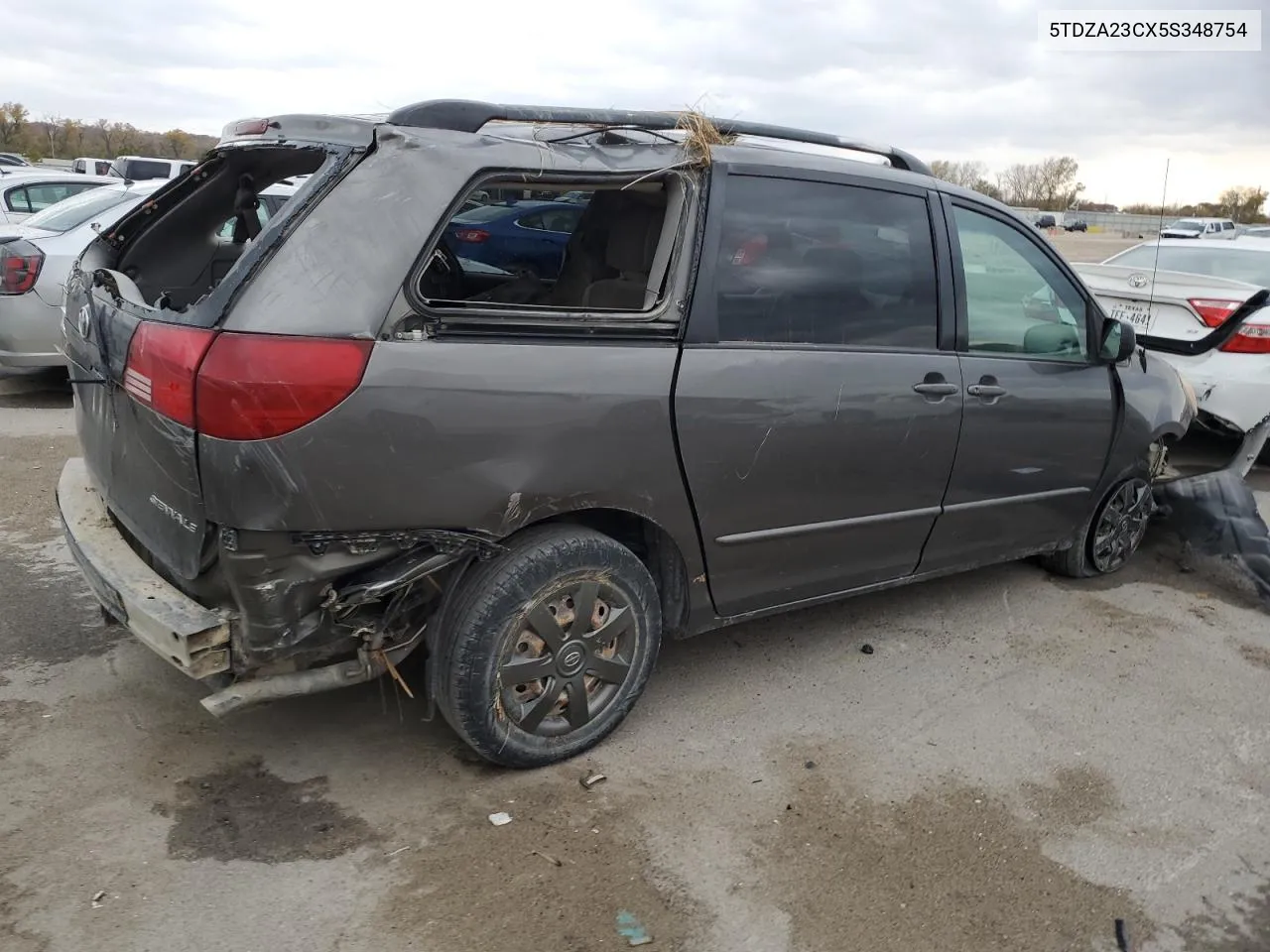 2005 Toyota Sienna Ce VIN: 5TDZA23CX5S348754 Lot: 78289214