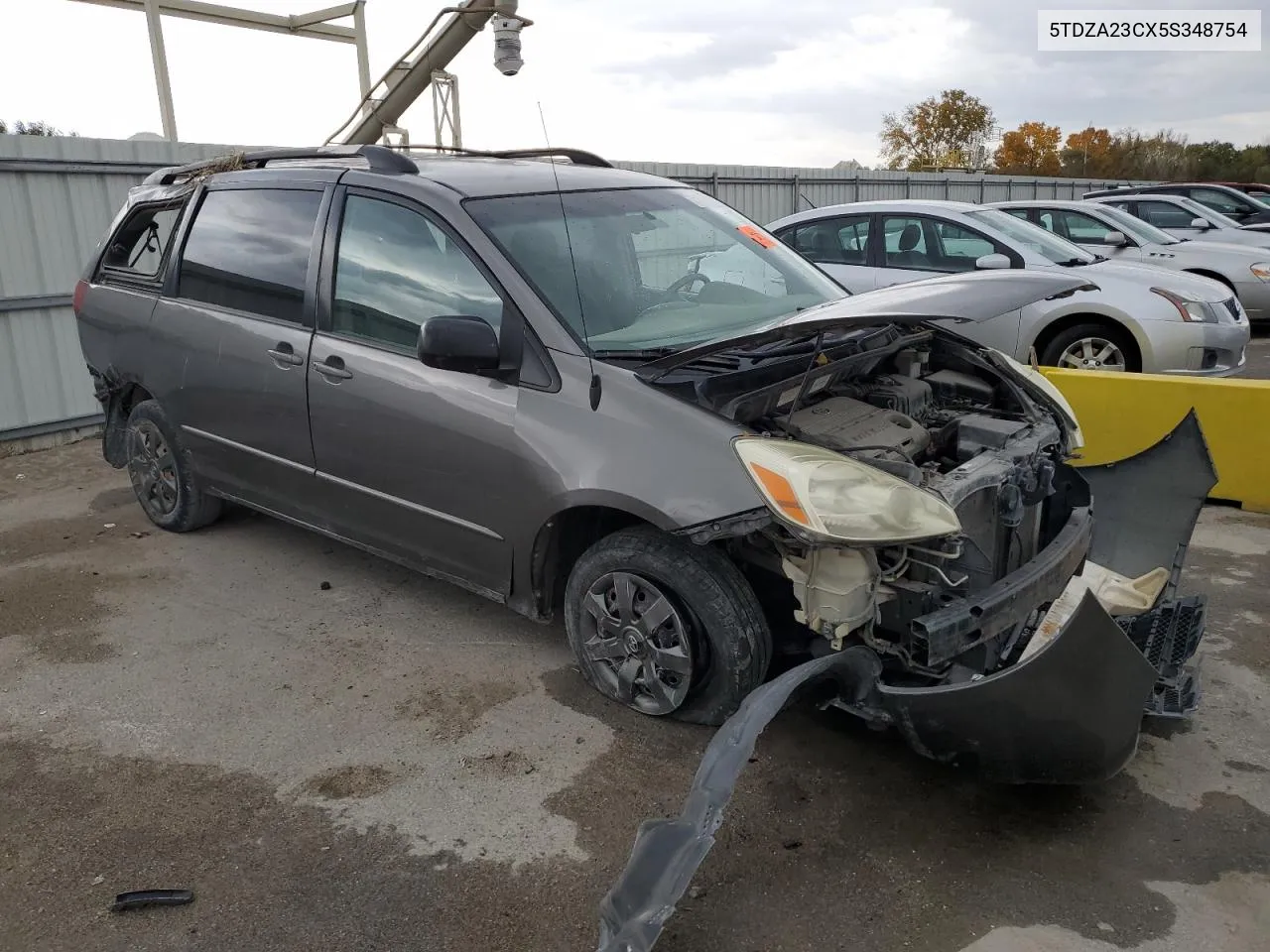 2005 Toyota Sienna Ce VIN: 5TDZA23CX5S348754 Lot: 78289214