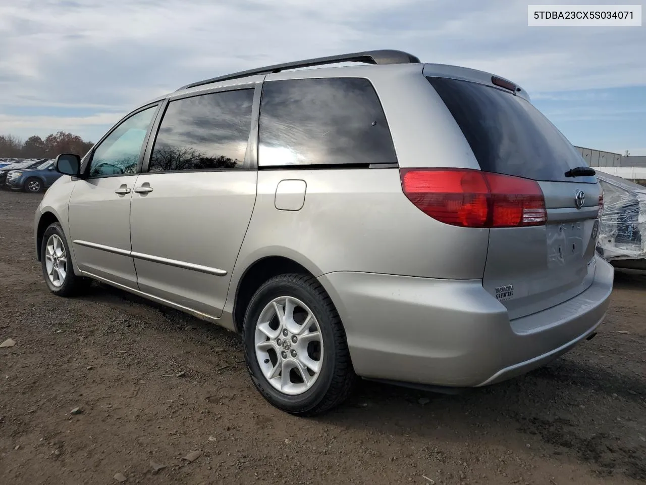 2005 Toyota Sienna Le VIN: 5TDBA23CX5S034071 Lot: 78372254