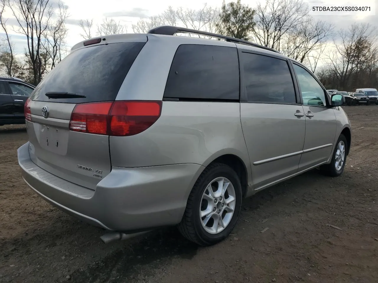 2005 Toyota Sienna Le VIN: 5TDBA23CX5S034071 Lot: 78372254