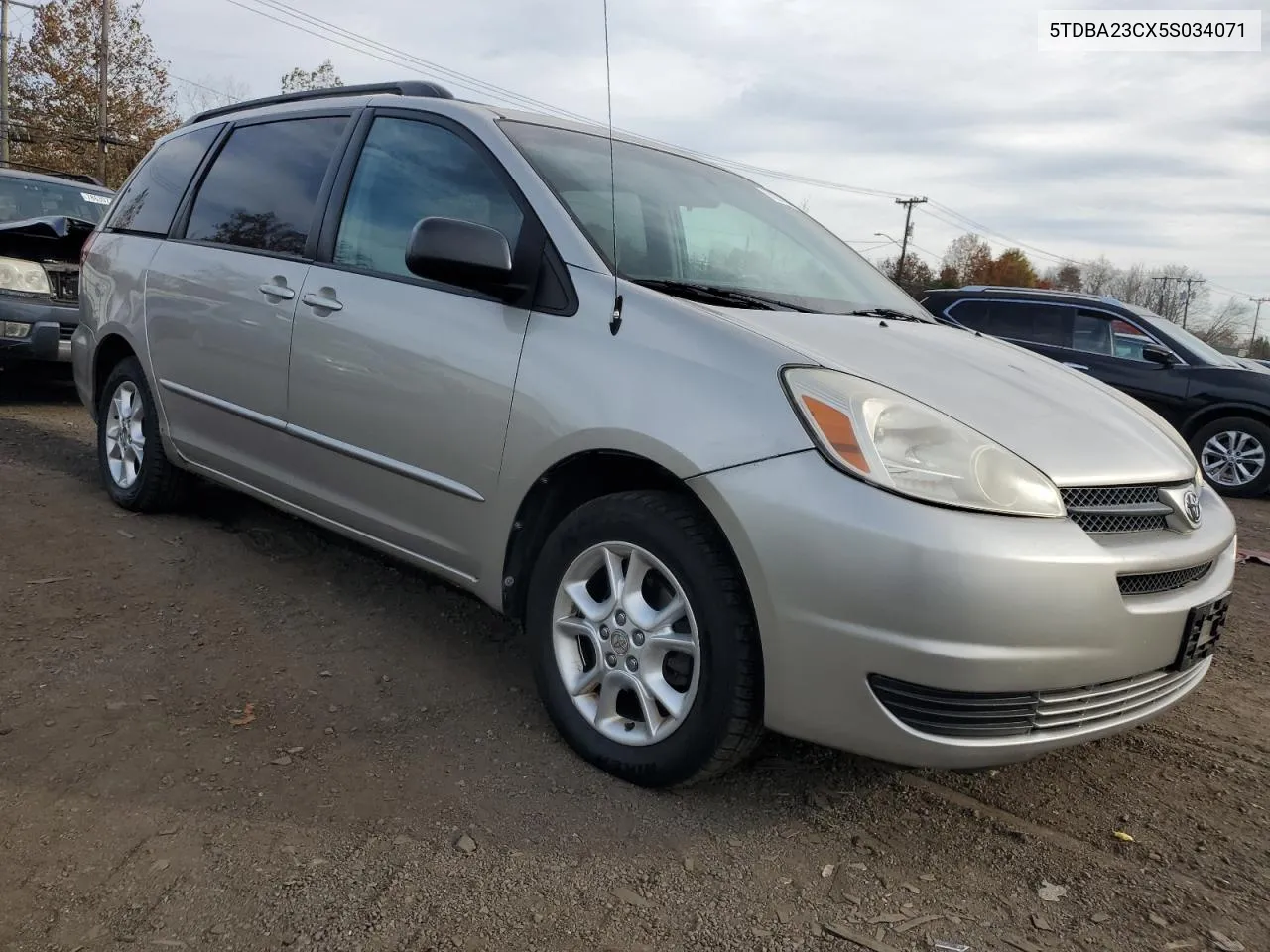 2005 Toyota Sienna Le VIN: 5TDBA23CX5S034071 Lot: 78372254