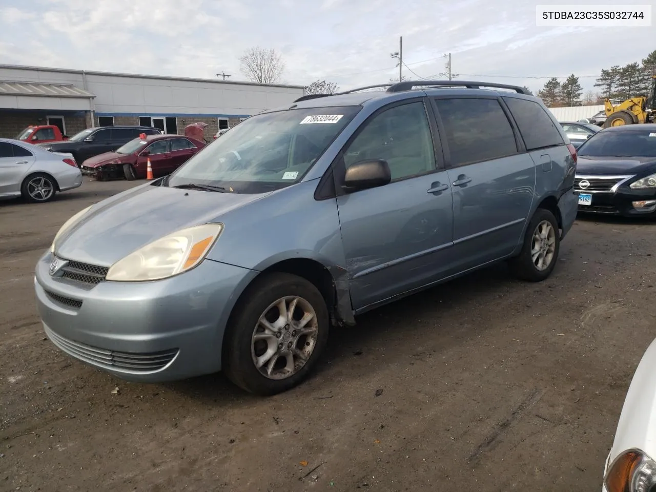 2005 Toyota Sienna Le VIN: 5TDBA23C35S032744 Lot: 78632044