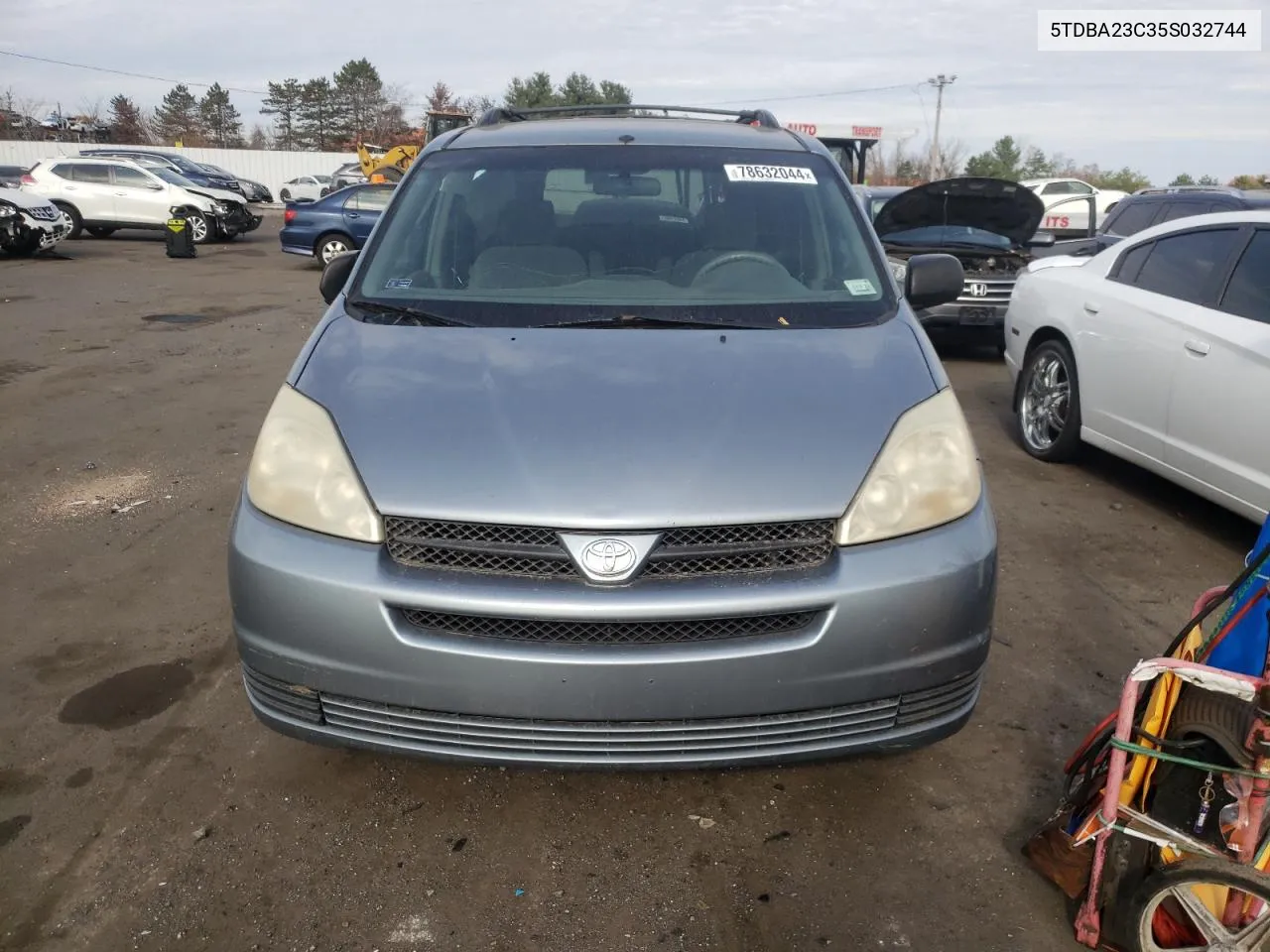 2005 Toyota Sienna Le VIN: 5TDBA23C35S032744 Lot: 78632044