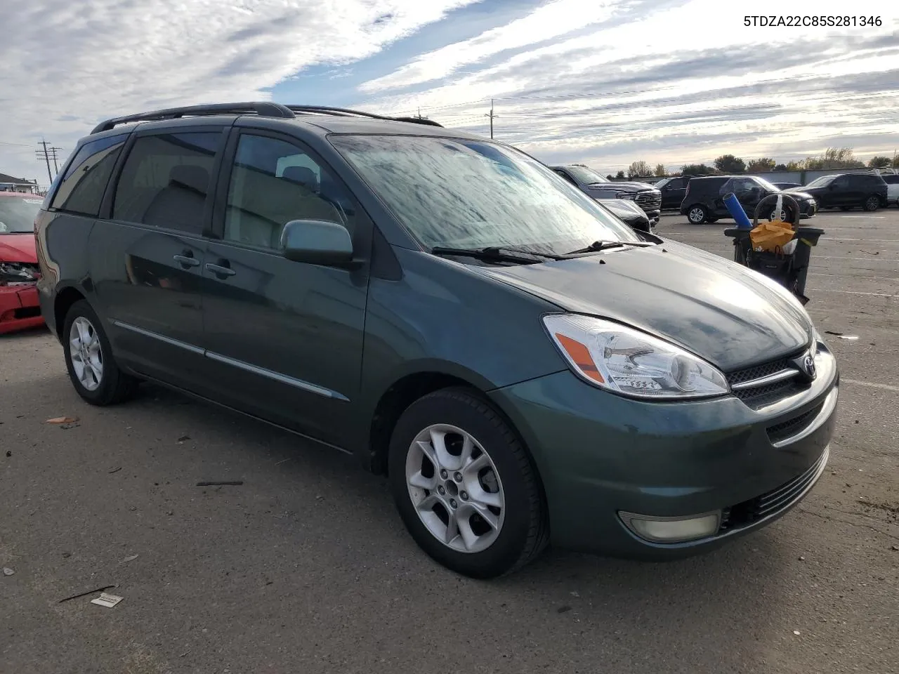 2005 Toyota Sienna Xle VIN: 5TDZA22C85S281346 Lot: 78857504