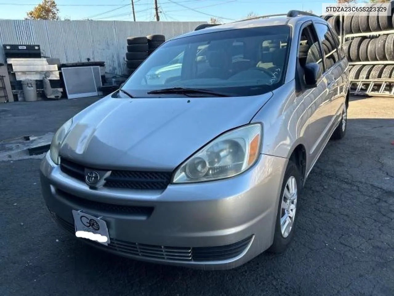 2005 Toyota Sienna Ce VIN: 5TDZA23C65S223329 Lot: 79583294