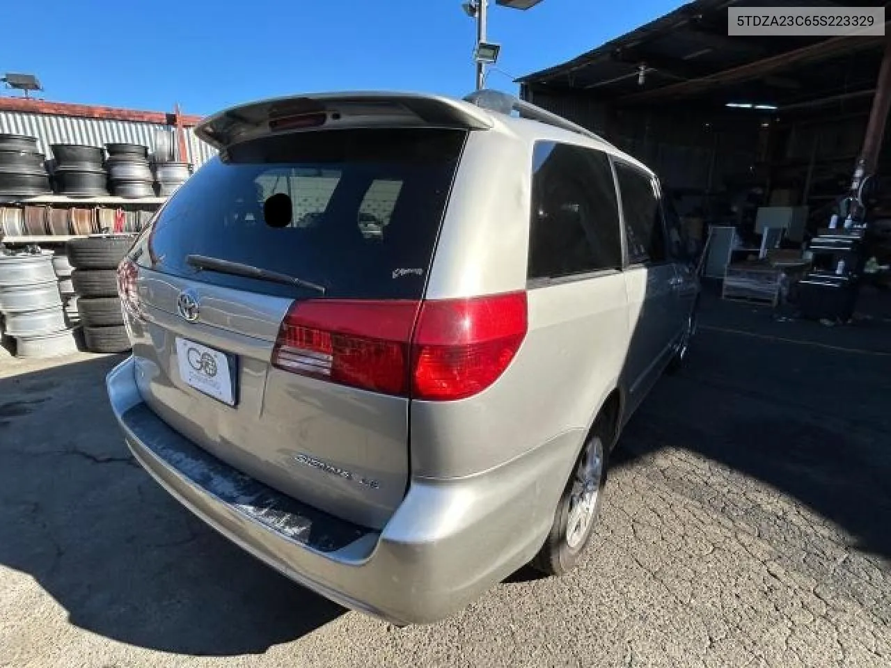 2005 Toyota Sienna Ce VIN: 5TDZA23C65S223329 Lot: 79583294