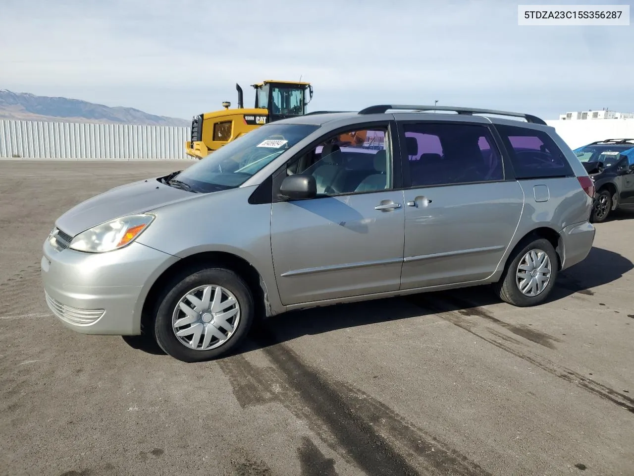 2005 Toyota Sienna Ce VIN: 5TDZA23C15S356287 Lot: 80489094