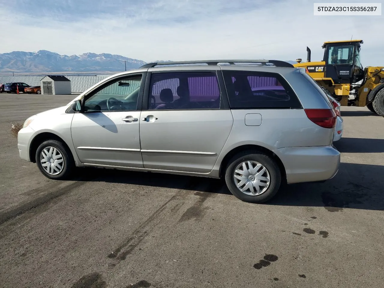 2005 Toyota Sienna Ce VIN: 5TDZA23C15S356287 Lot: 80489094