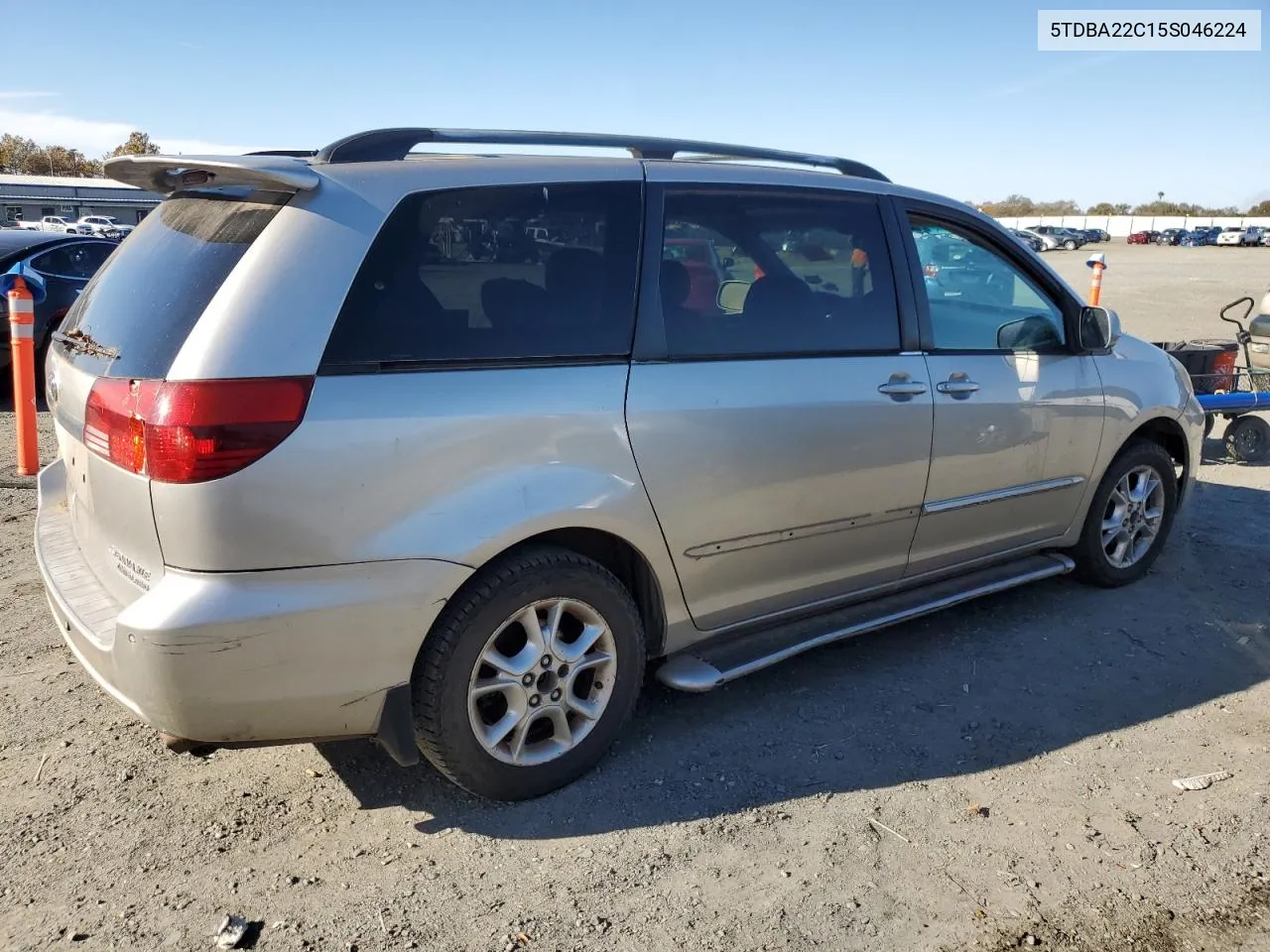 2005 Toyota Sienna Xle VIN: 5TDBA22C15S046224 Lot: 80793774