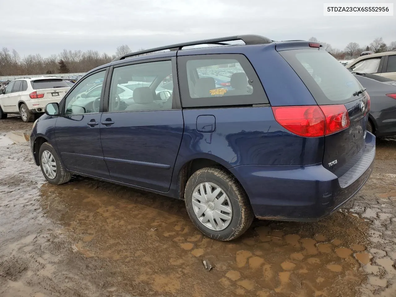 2006 Toyota Sienna Ce VIN: 5TDZA23CX6S552956 Lot: 39455474