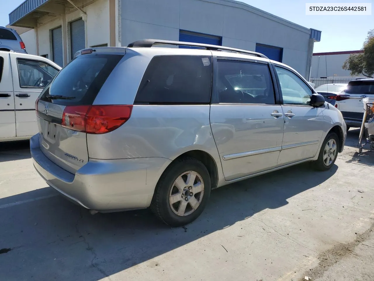 5TDZA23C26S442581 2006 Toyota Sienna Ce