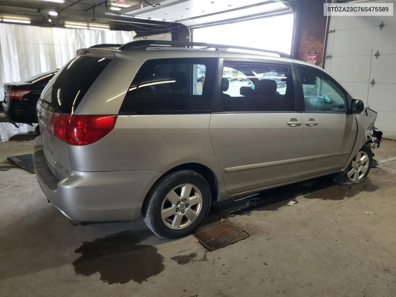 2006 Toyota Sienna Ce VIN: 5TDZA23C76S475589 Lot: 60472584