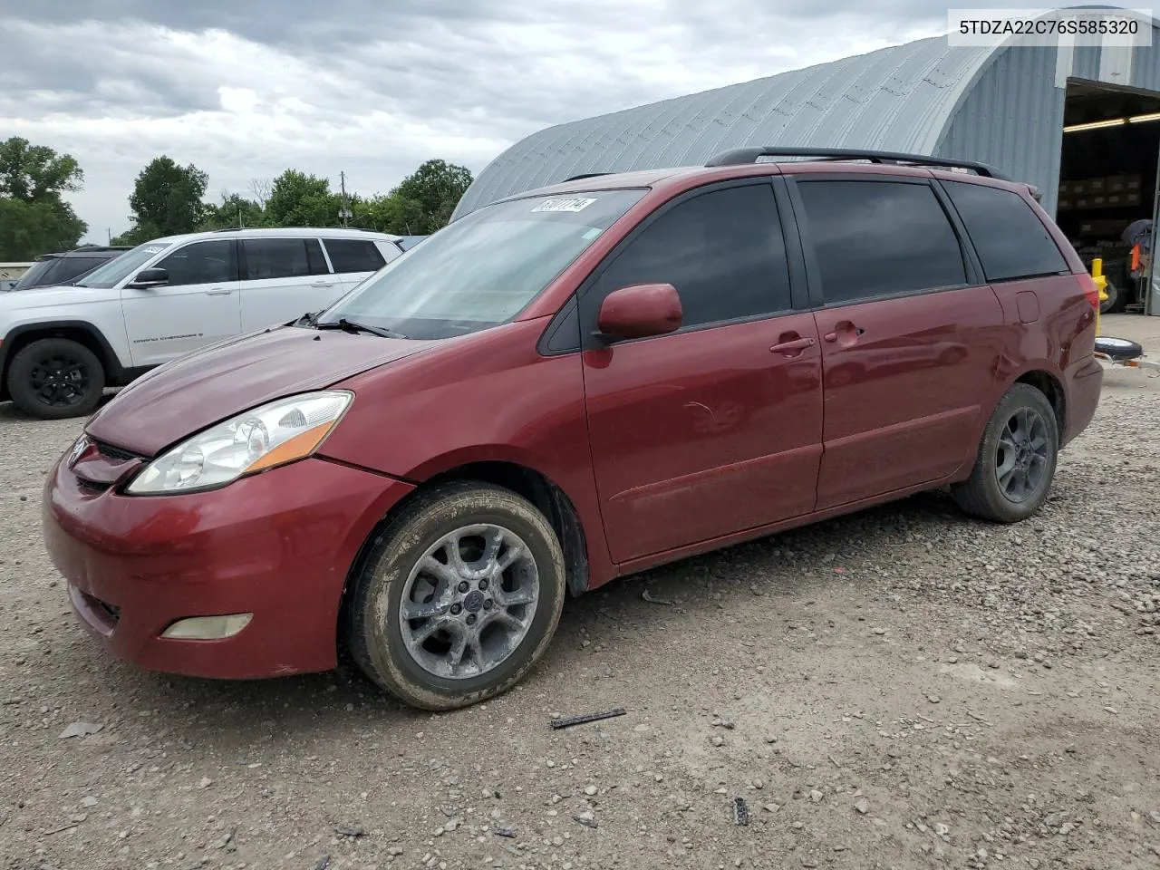 2006 Toyota Sienna Xle VIN: 5TDZA22C76S585320 Lot: 61077714